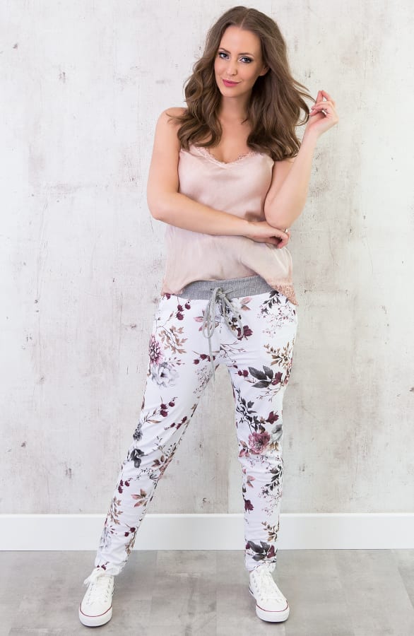 Jogging Bloemenbroek Grijs – shoparchief, foto 7
