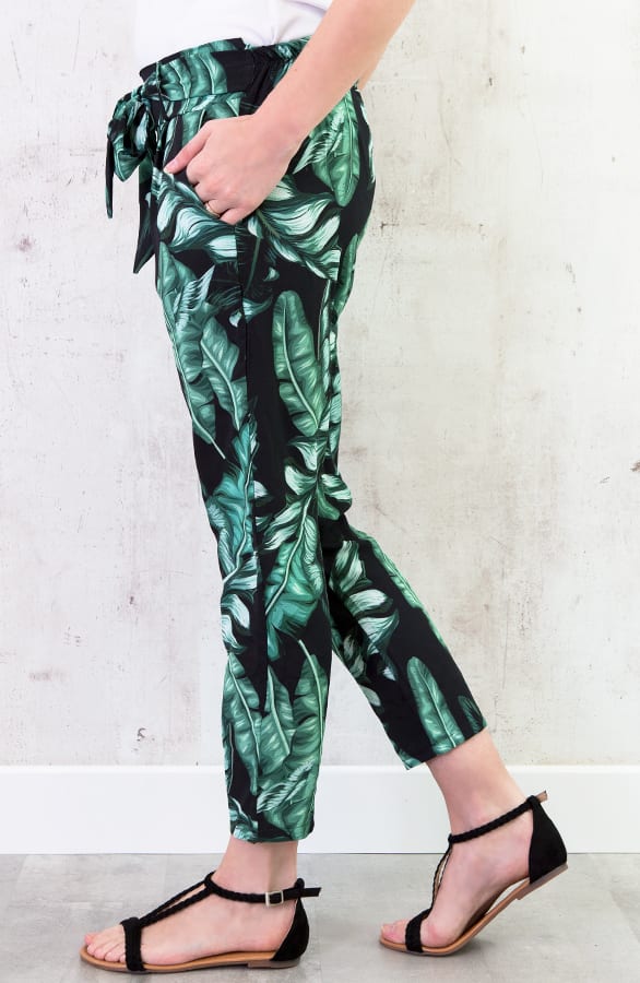 Palmprint Broek Zwart – shoparchief, foto 3