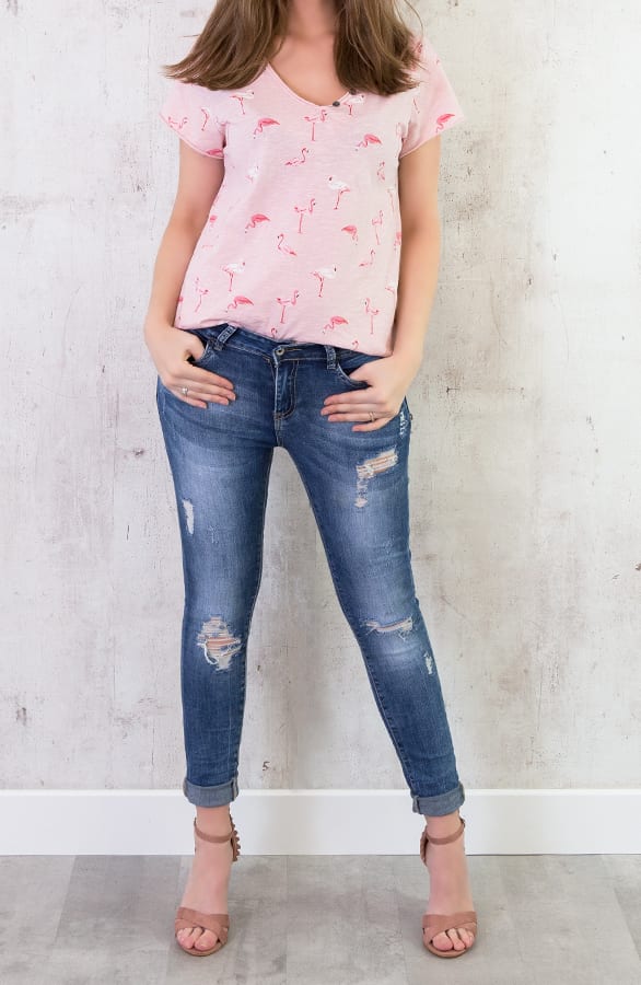 Flamingo Top Roze – shoparchief, foto 3