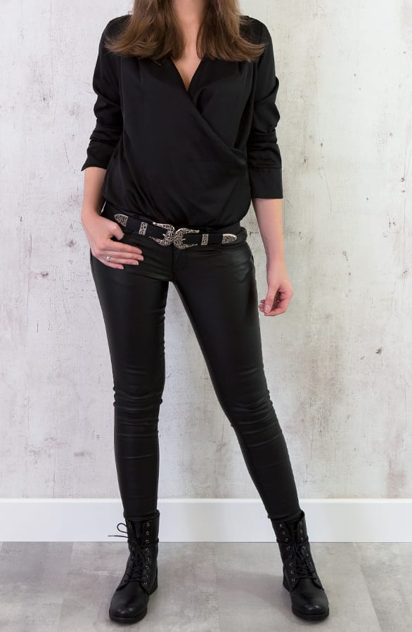 Zijde Overslag Body Zwart – shoparchief, foto 6