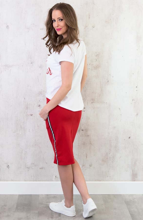 Vivre D Amour Top Wit Rood – shoparchief, foto 7
