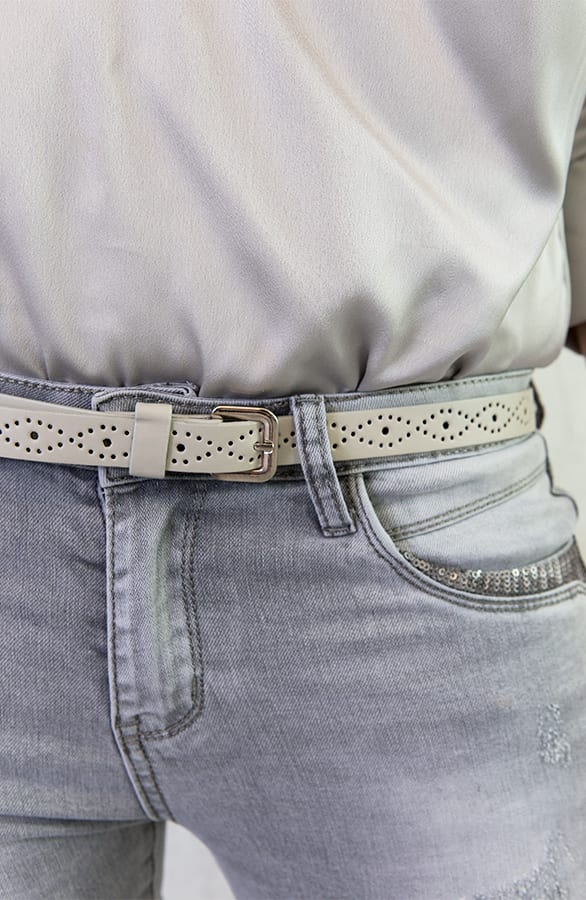 Smalle Riem Lichtgrijs – shoparchief, foto 2
