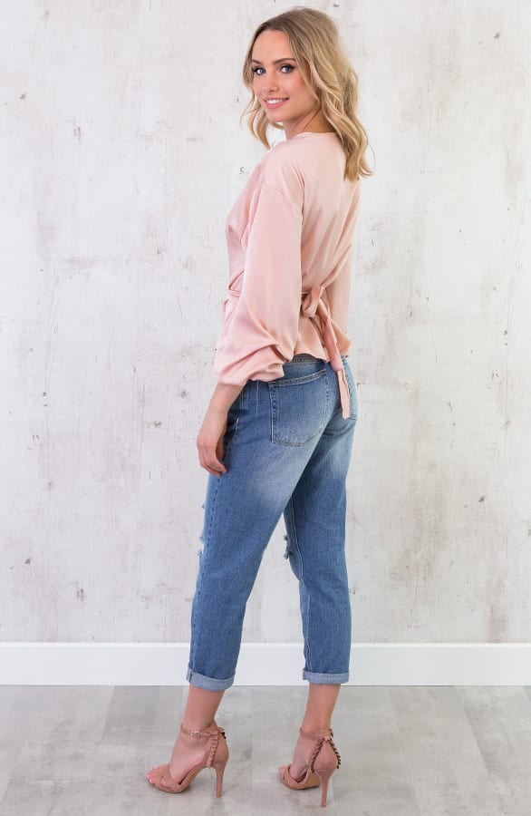 Suede Hakken Ruches Roze – shoparchief, foto 7