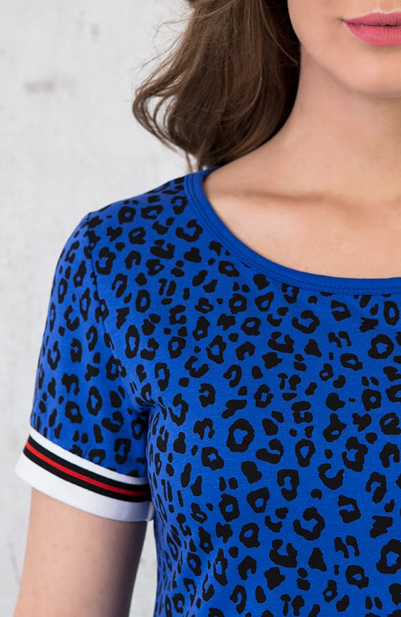 Leopard Tuniek Bies Kobalt – shoparchief, foto 4