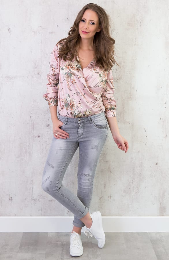 Body Met Bloemen Roze – shoparchief, foto 3