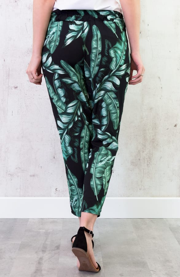 Palmprint Broek Zwart – shoparchief, foto 4