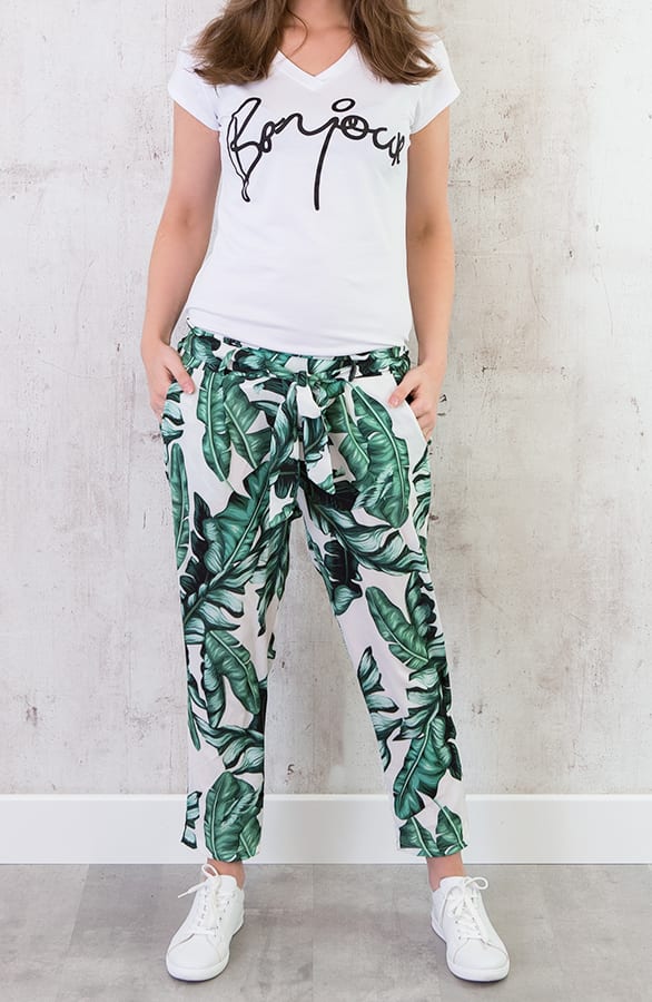 Palmprint Broek Wit – shoparchief, foto 6