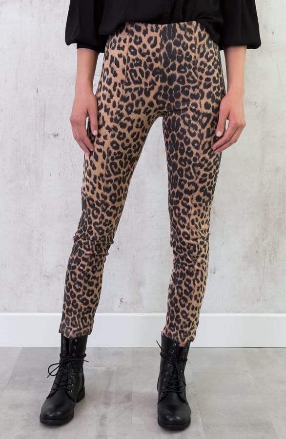 Suede Panterprint Tregging – shoparchief, foto 2