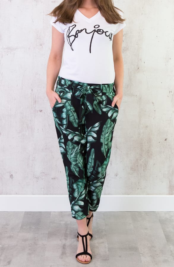 Palmprint Broek Zwart – shoparchief, foto 5