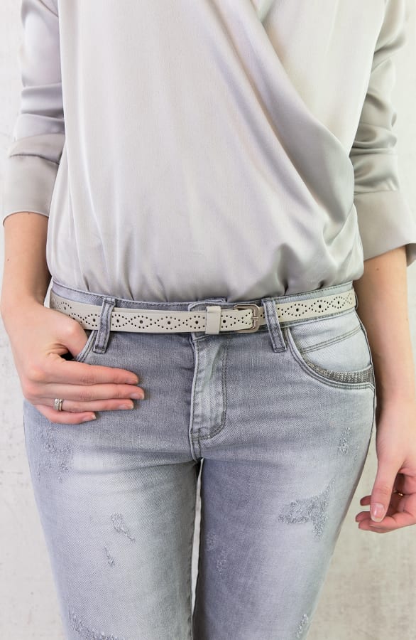 Smalle Riem Lichtgrijs – shoparchief, foto 3