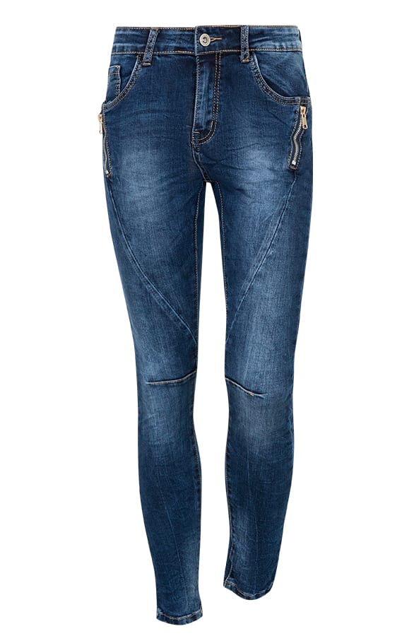 Baggy Dark Denim Jeans – shoparchief, foto 1
