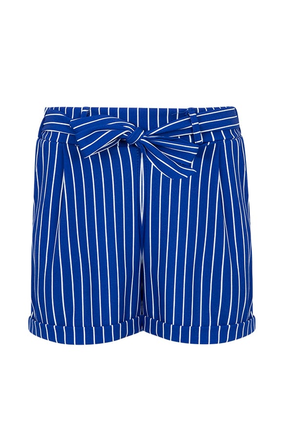 Basic Strik Short Strepen Kobalt – shoparchief, foto 1