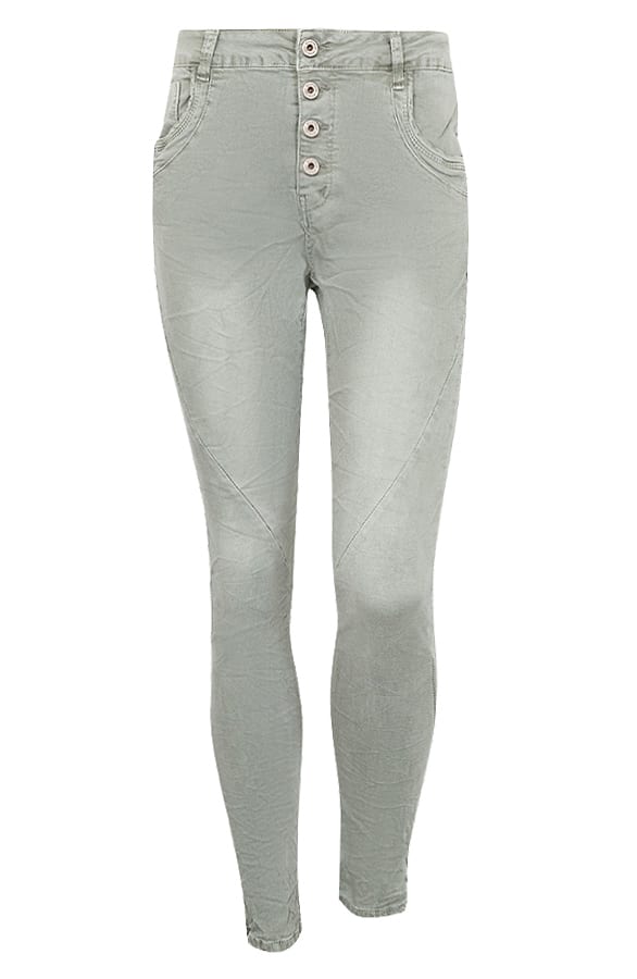 Chino Spijkerbroek Baggy Groen – shoparchief, foto 1