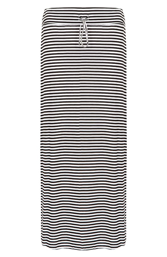Jersey Split Rok Gestreept – shoparchief, foto 1