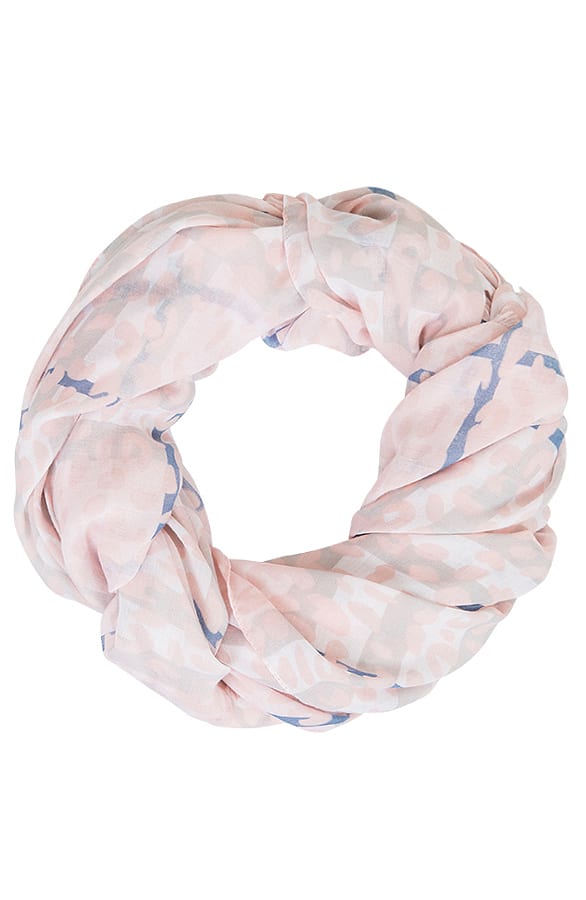 Leopard Sjaal Pastel Roze – shoparchief, foto 1