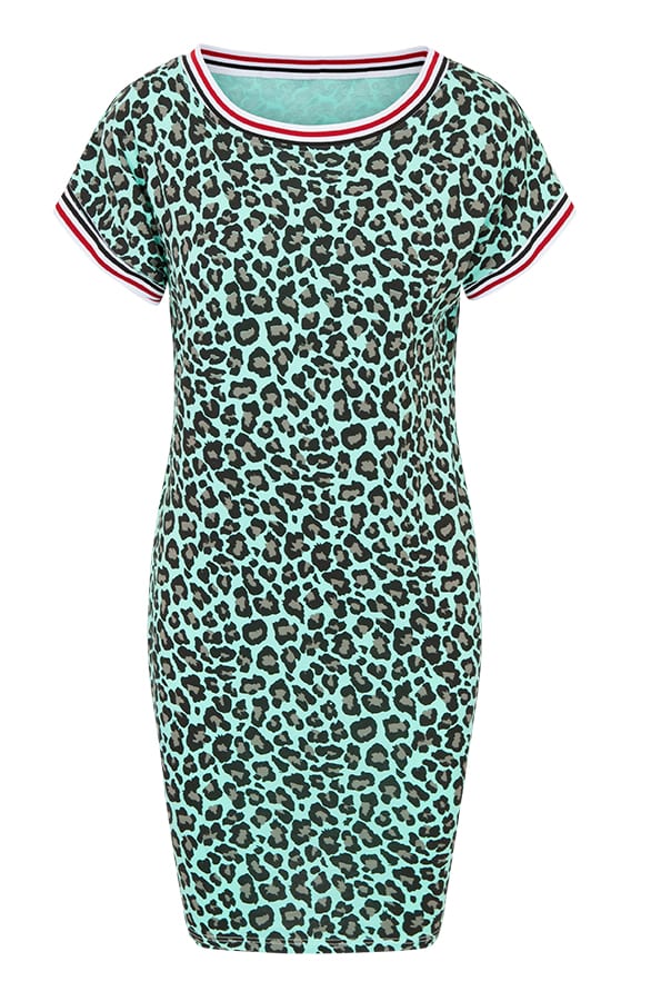 Leopard Tuniek Bies Mint – shoparchief, foto 1