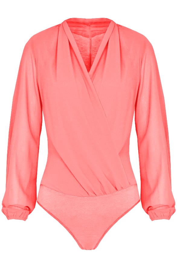 Overslag Body Neon Koraal – shoparchief, foto 1