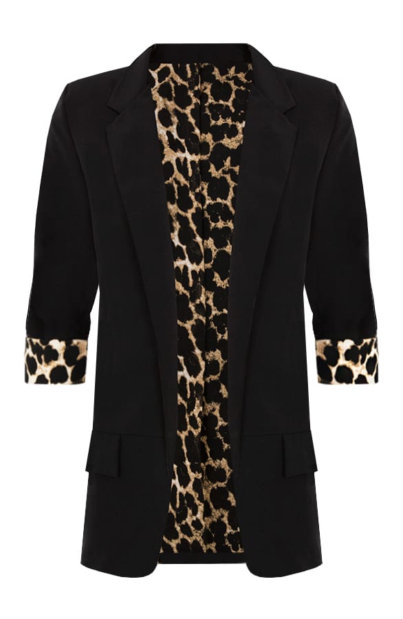 Musthaves Panter Blazer Exclusive Zwart – shoparchief, foto 1