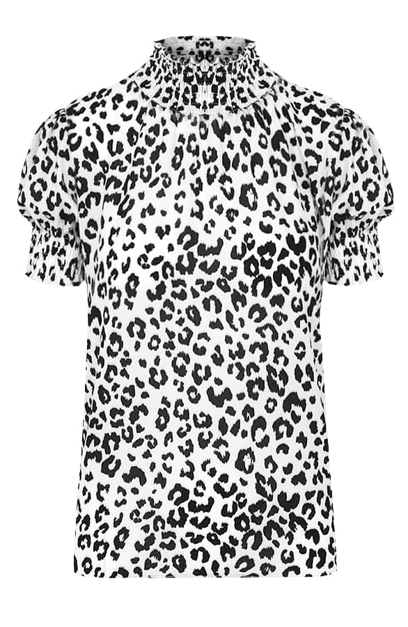 Panter Col Top Wit – shoparchief, foto 1