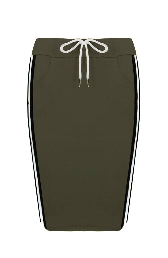 Rok Met Bies Legergroen – shoparchief, foto 1