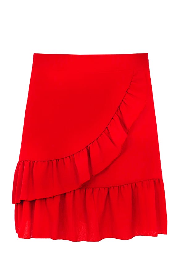 Ruches Rok Rood – shoparchief, foto 1