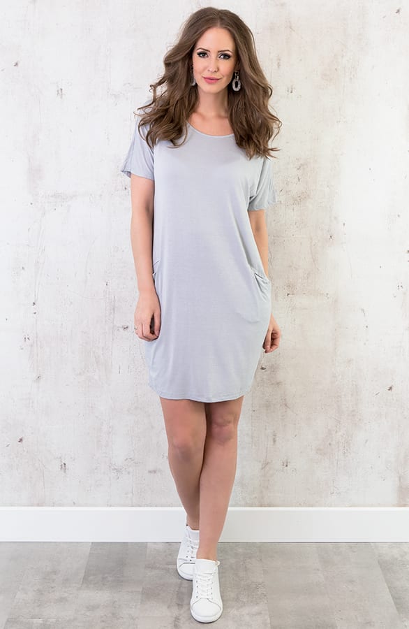 Pocket Tuniek Lichtgrijs – shoparchief, foto 6