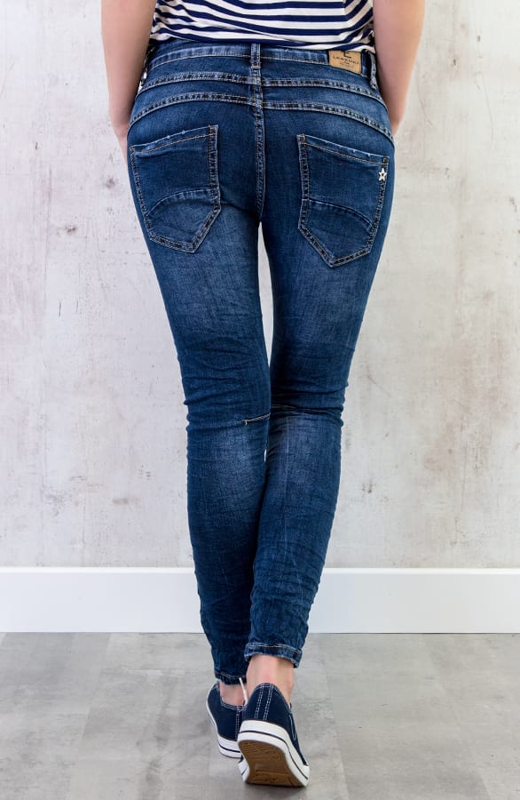 Baggy Dark Denim Jeans – shoparchief, foto 4