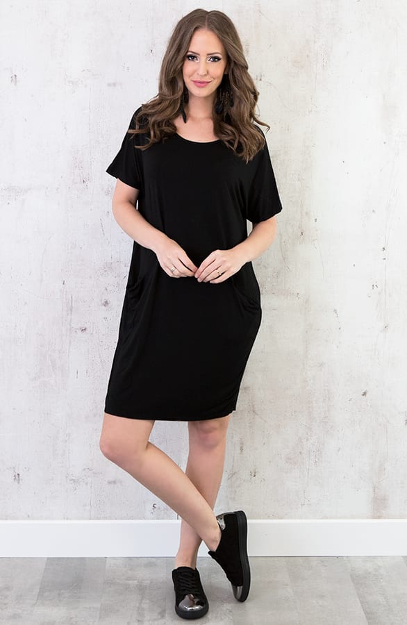 Pocket Tuniek Zwart – shoparchief, foto 4