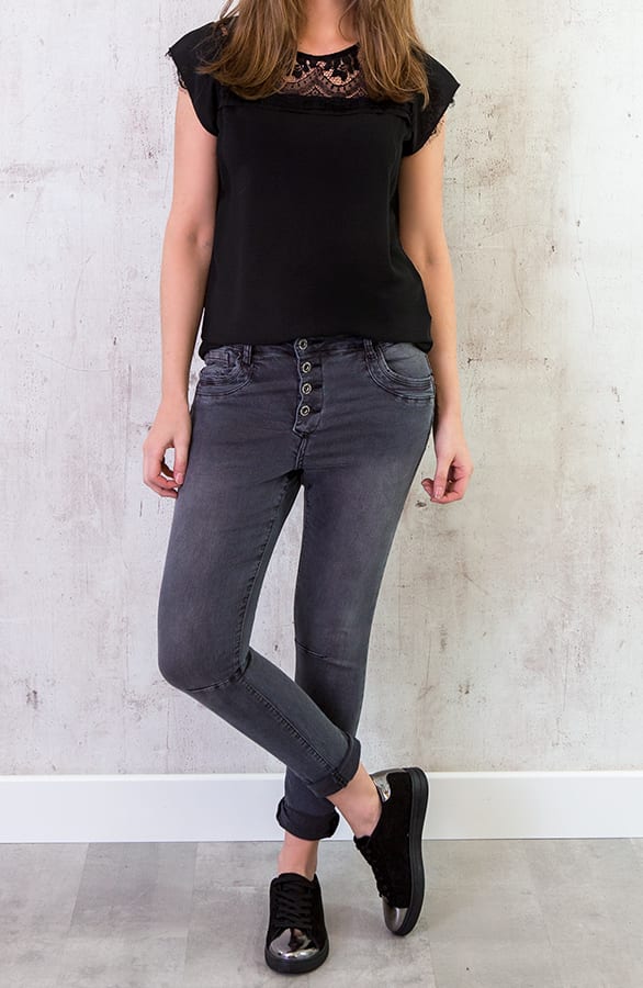 Secret Lace Top Black – shoparchief, foto 2