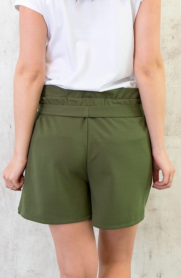 High Waisted Short Groen – shoparchief, foto 6