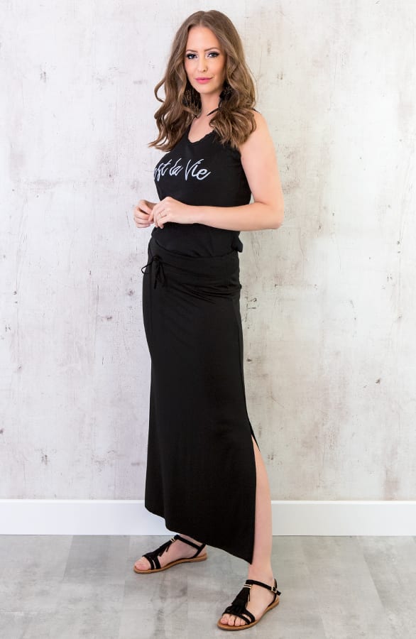 C'est La Vie Top Zwart – shoparchief, foto 5