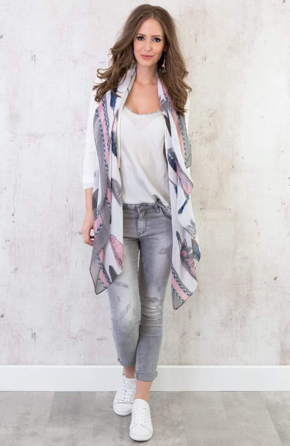 Veren Sjaal Blauw – shoparchief, foto 2