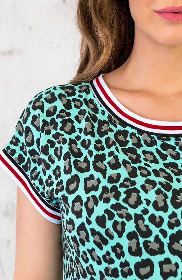 Leopard Tuniek Bies Mint – shoparchief, foto 5