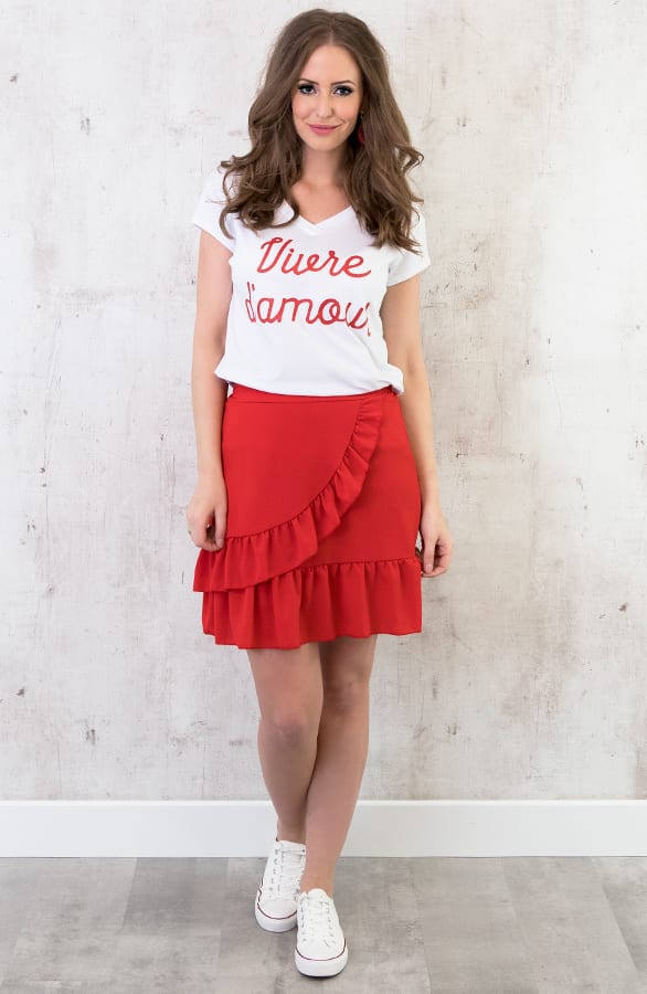 Ruches Rok Rood – shoparchief, foto 4