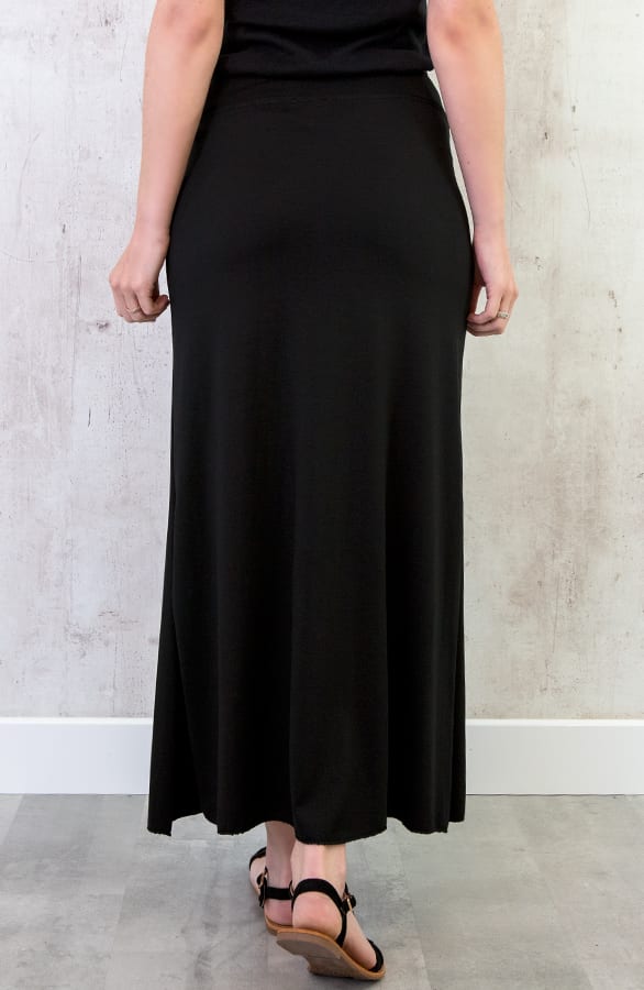 Jersey Split Rok Zwart – shoparchief, foto 6