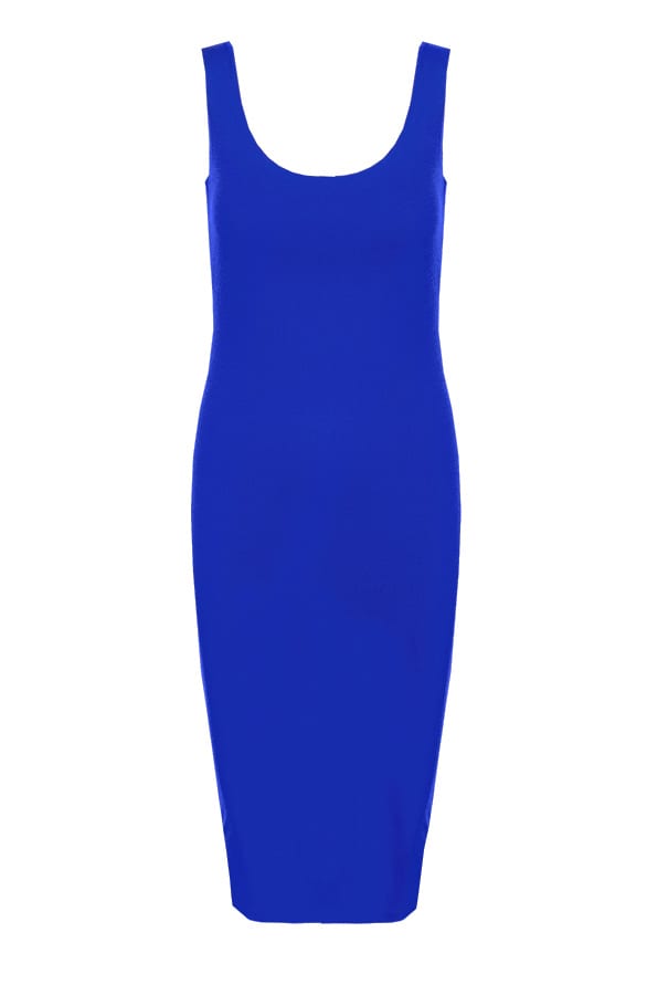 Basic Jurk Lang Kobalt – shoparchief, foto 5