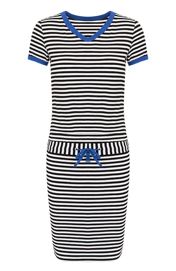 Gestreepte Comfy Tuniek Jurk – shoparchief, foto 1