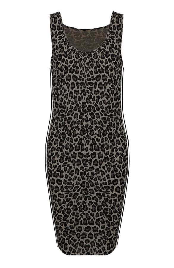 Panter Jurk Bies Legergroen – shoparchief, foto 1