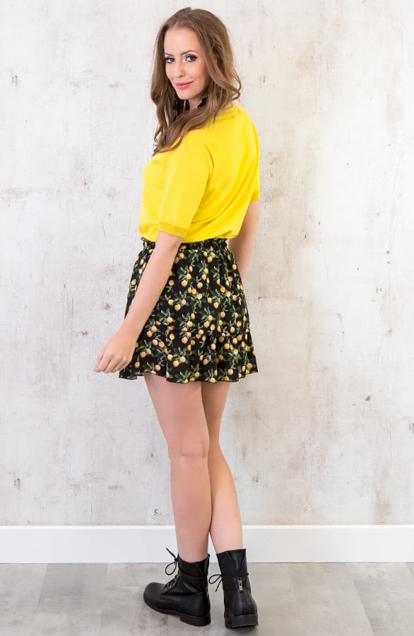 Luxury Wanted Top Geel – shoparchief, foto 4