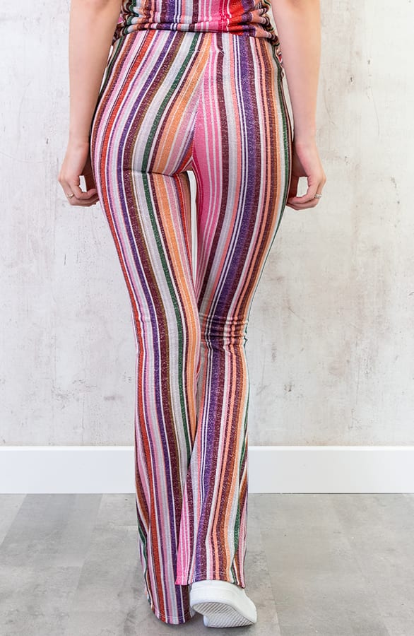 Glitter Strepen Broek Pastel – shoparchief, foto 5