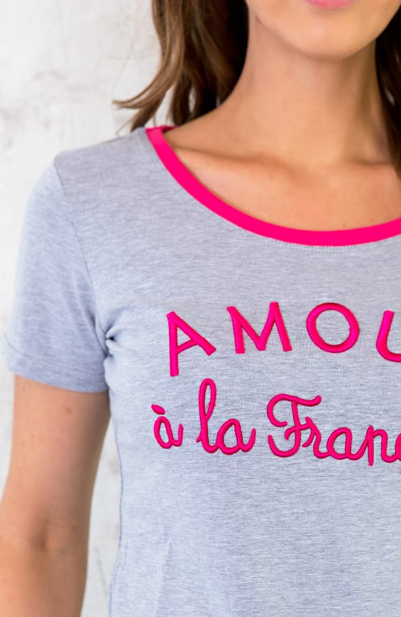 Amour Francaise Top Grijs – shoparchief, foto 3