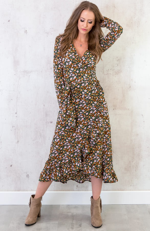 Bloemen Wikkeljurk Luxury – shoparchief, foto 4
