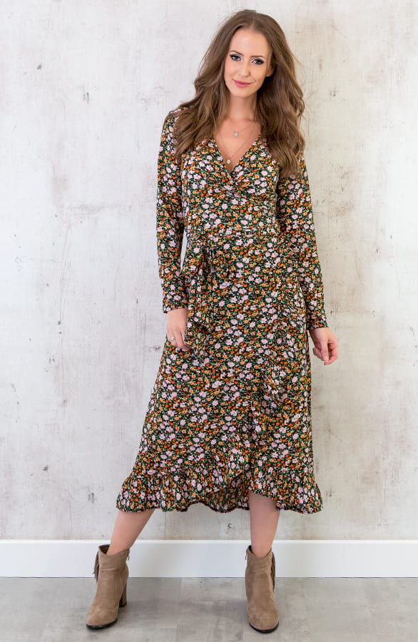 Bloemen Wikkeljurk Luxury – shoparchief, foto 5