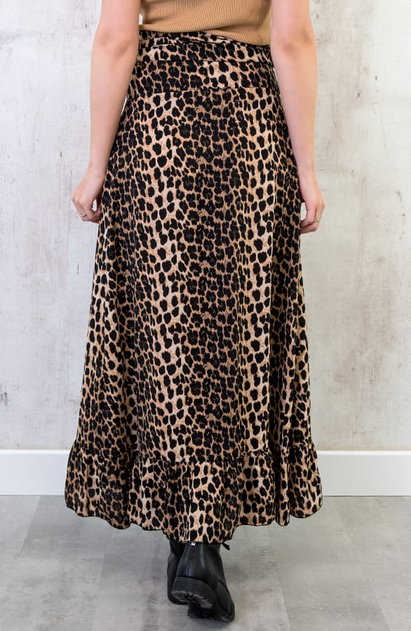 Leopard Wikkelrok Luxury – shoparchief, foto 7