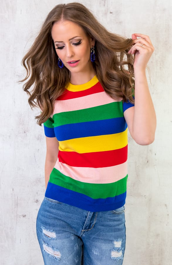 Multicolor Top – shoparchief, foto 6
