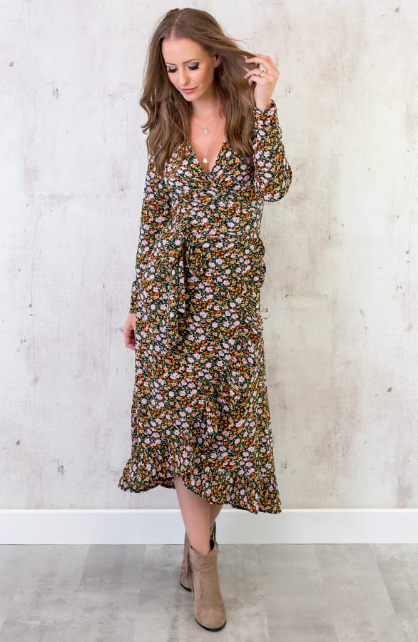 Bloemen Wikkeljurk Luxury – shoparchief, foto 6