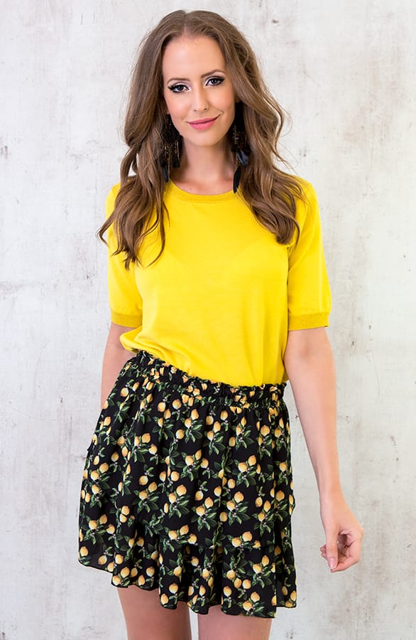Luxury Wanted Top Geel – shoparchief, foto 2