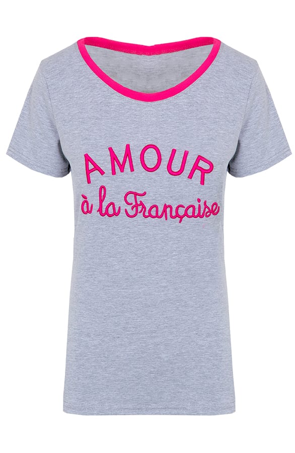 Amour Francaise Top Grijs – shoparchief, foto 1