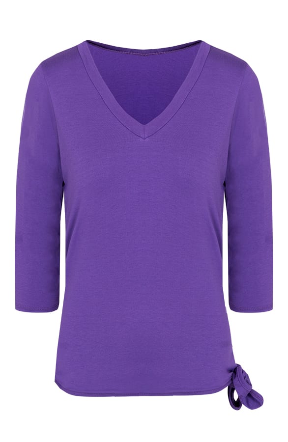 Basic Strik Shirt Paars – shoparchief, foto 1