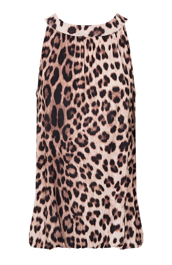 Leopard Halter Top – shoparchief, foto 1